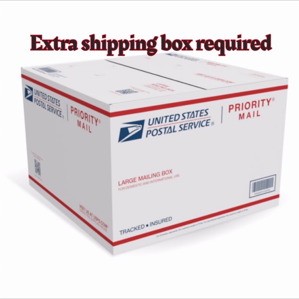 extra box needed Your bundle is over 5lbs! extra shipping boxes